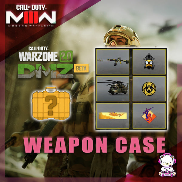 CALL OF DUTY MODERN WARFARE II (MWII):  DMZ WEAPON CASE SERVICES