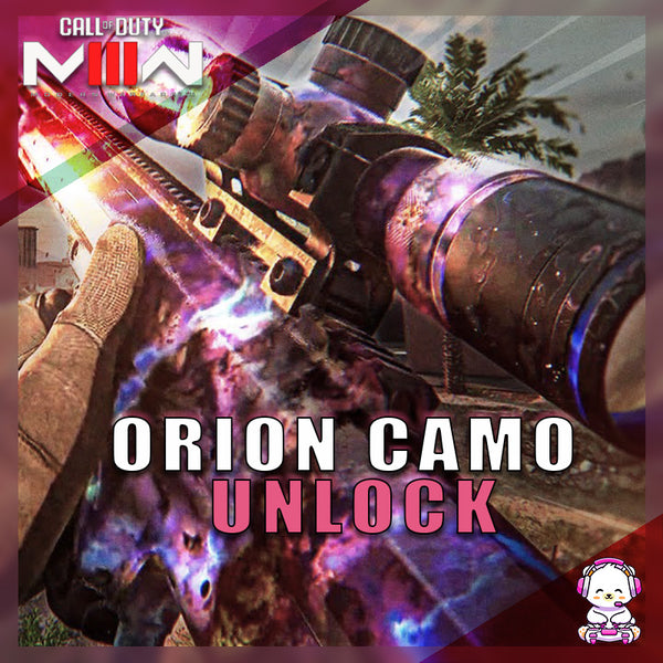 CALL OF DUTY MODERN WARFARE II (MWII):  ORION WEAPON CAMO HARD UNLOCK SERVICES