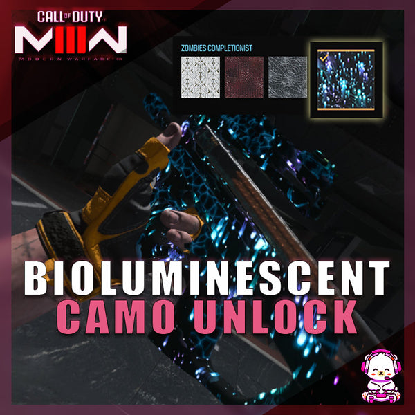 CALL OF DUTY MODERN WARFARE III (MWIII):  BIOLUMINESCENT WEAPON CAMO HARD UNLOCK SERVICES