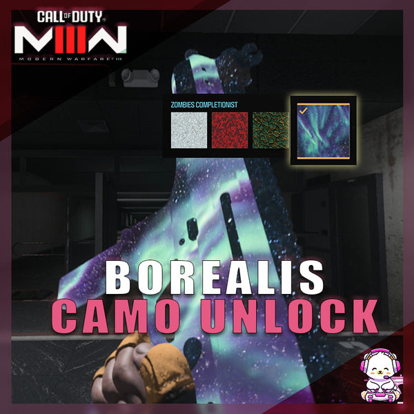 CALL OF DUTY MODERN WARFARE III (MWIII):  BOREALIS WEAPON CAMO HARD UNLOCK SERVICES