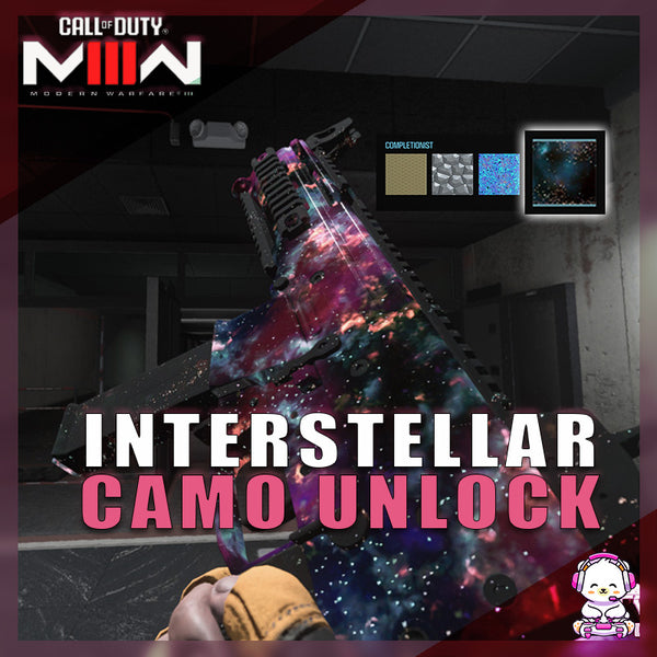 CALL OF DUTY MODERN WARFARE III (MWIII):  INTERSTELLAR WEAPON CAMO HARD UNLOCK SERVICES