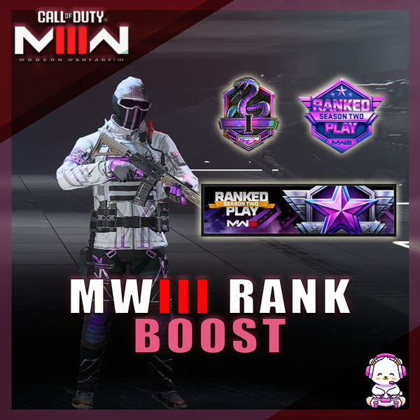 CALL OF DUTY MODERN WARFARE III (MWIII):  MW3 RANKED PLAY BOOSTING